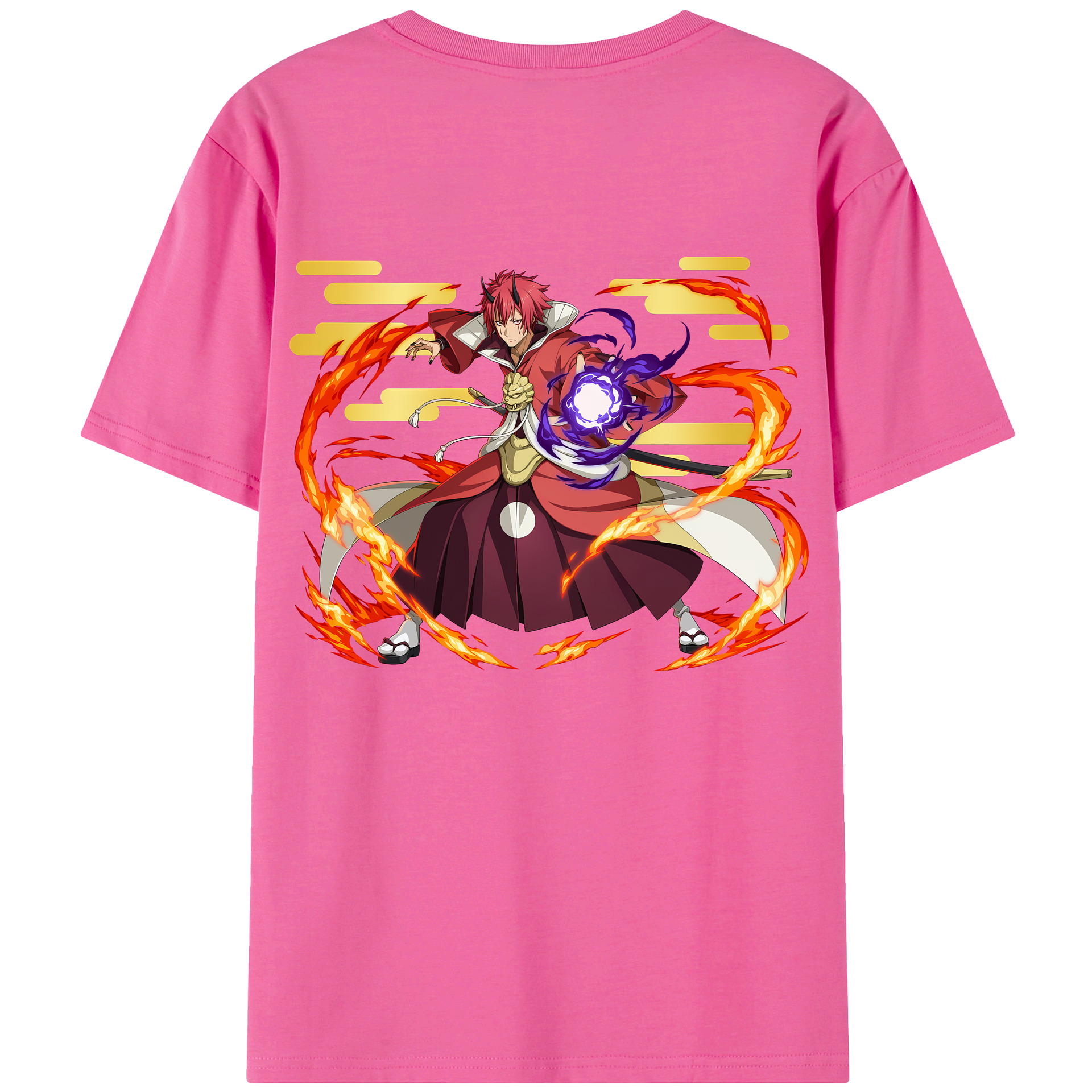 （画像用） 転スラ Regarding Reincarnated to Slime レディース半袖Tシャツ(バックプリント)